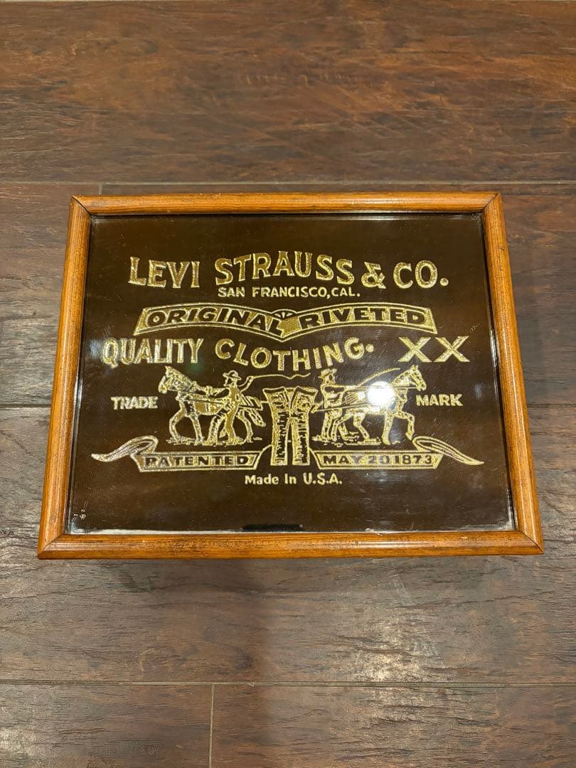 値下不可　1970年代　ビンテージ　リーバイス　ジュエリーボックス　Levi's