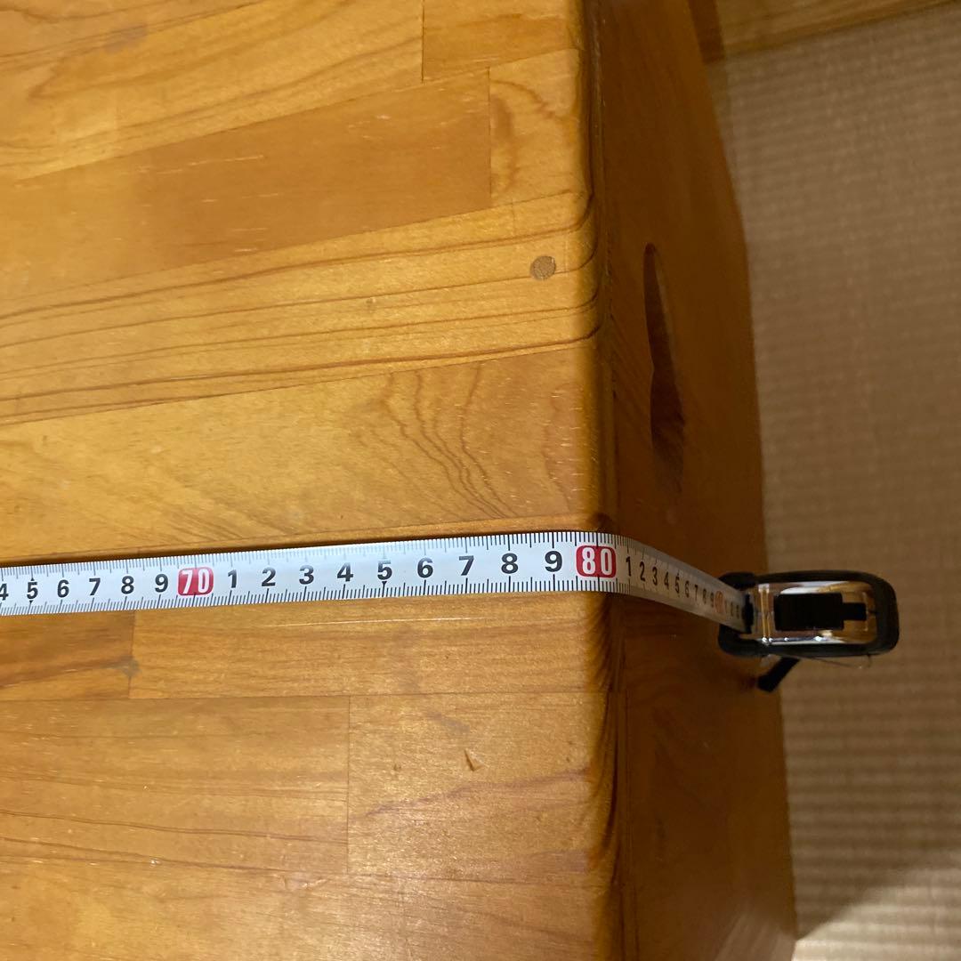 ハンドメイド　カントリー家具　テレビ台　ハートくり抜き