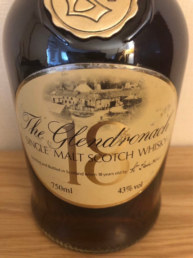 [超希少]グレンドロナック18年オールドボトル