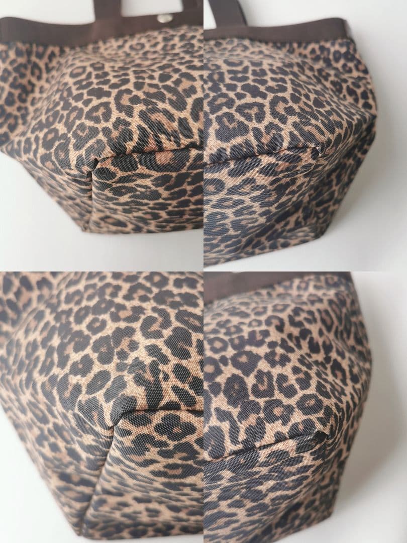 極美品✨エルベシャプリエ 707F パンサー 舟型トート M レオパード