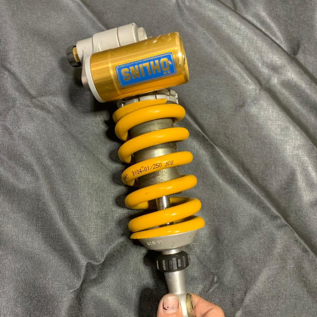 オーリンズリアサス　HONDA X11に装着、取り外しused