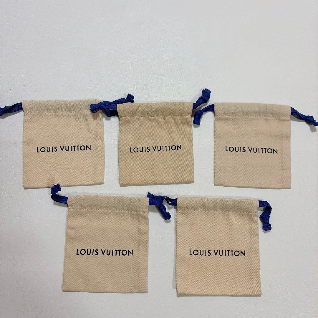 美品　ルイヴィトン　保存袋　巾着　10枚　アクセサリー入れ　小物入れ　ミニポーチ