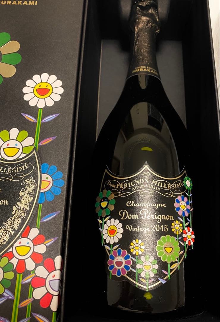 【新品未開封】値下げ！ドンペリニヨン 村上隆 2015年ヴィンテージ 2本セット