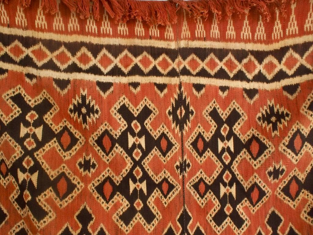 インドネシア スラウェシ島 トラジャ族のイカット5