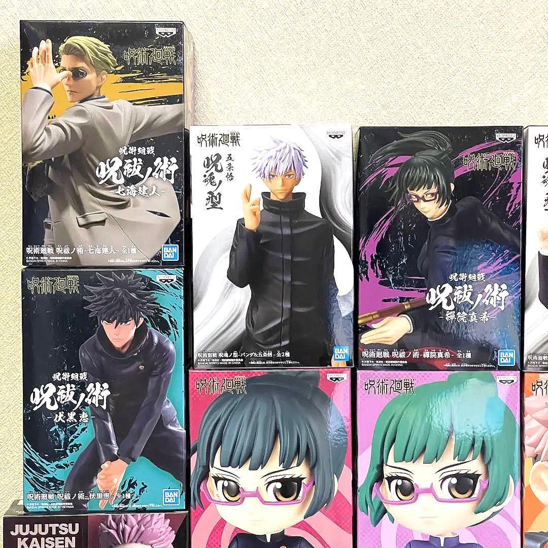 jujutsukaisen 呪術廻戦 フィギュア 五条悟 釘崎野薔薇 伏黒恵