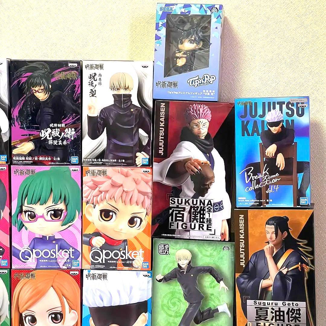 jujutsukaisen 呪術廻戦 フィギュア 五条悟 釘崎野薔薇 伏黒恵