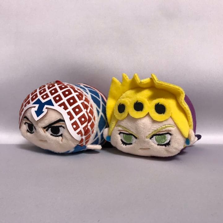 ジョジョの奇妙な冒険　ジョルノ　ミスタ　ぽてコロ　マスコット　ぬいぐるみ