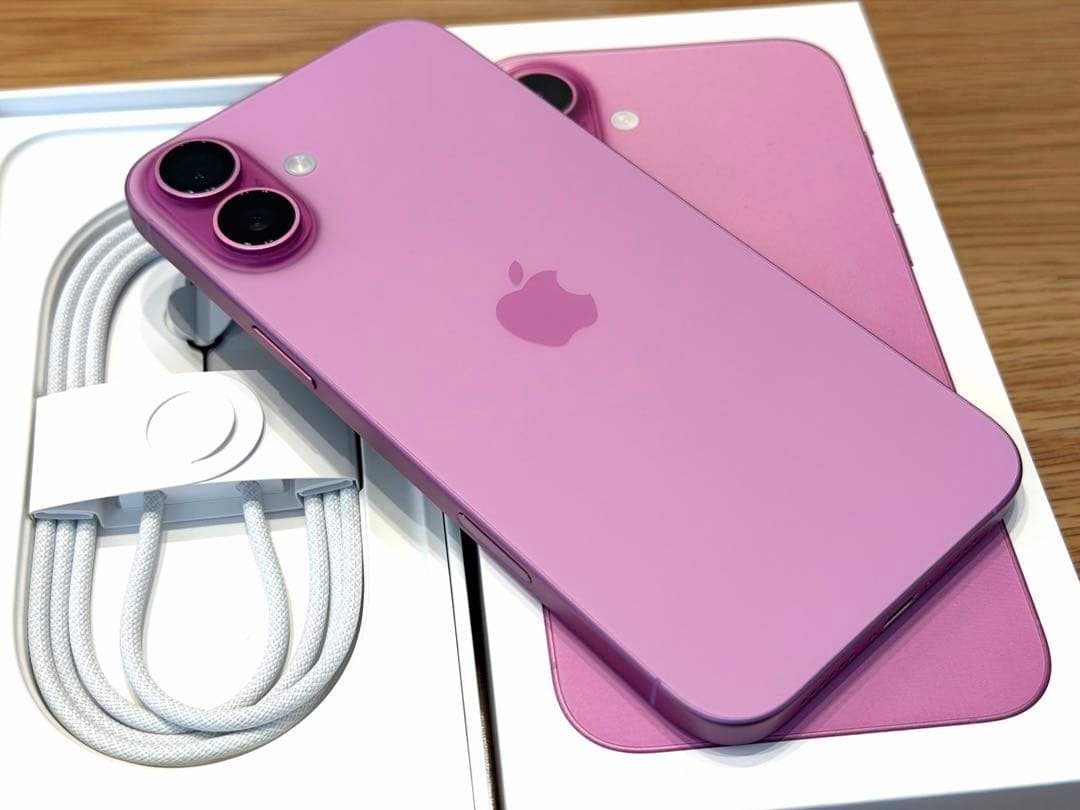Apple iPhone 16 plus 128GB ピンク