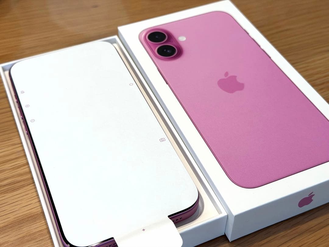 Apple iPhone 16 plus 128GB ピンク