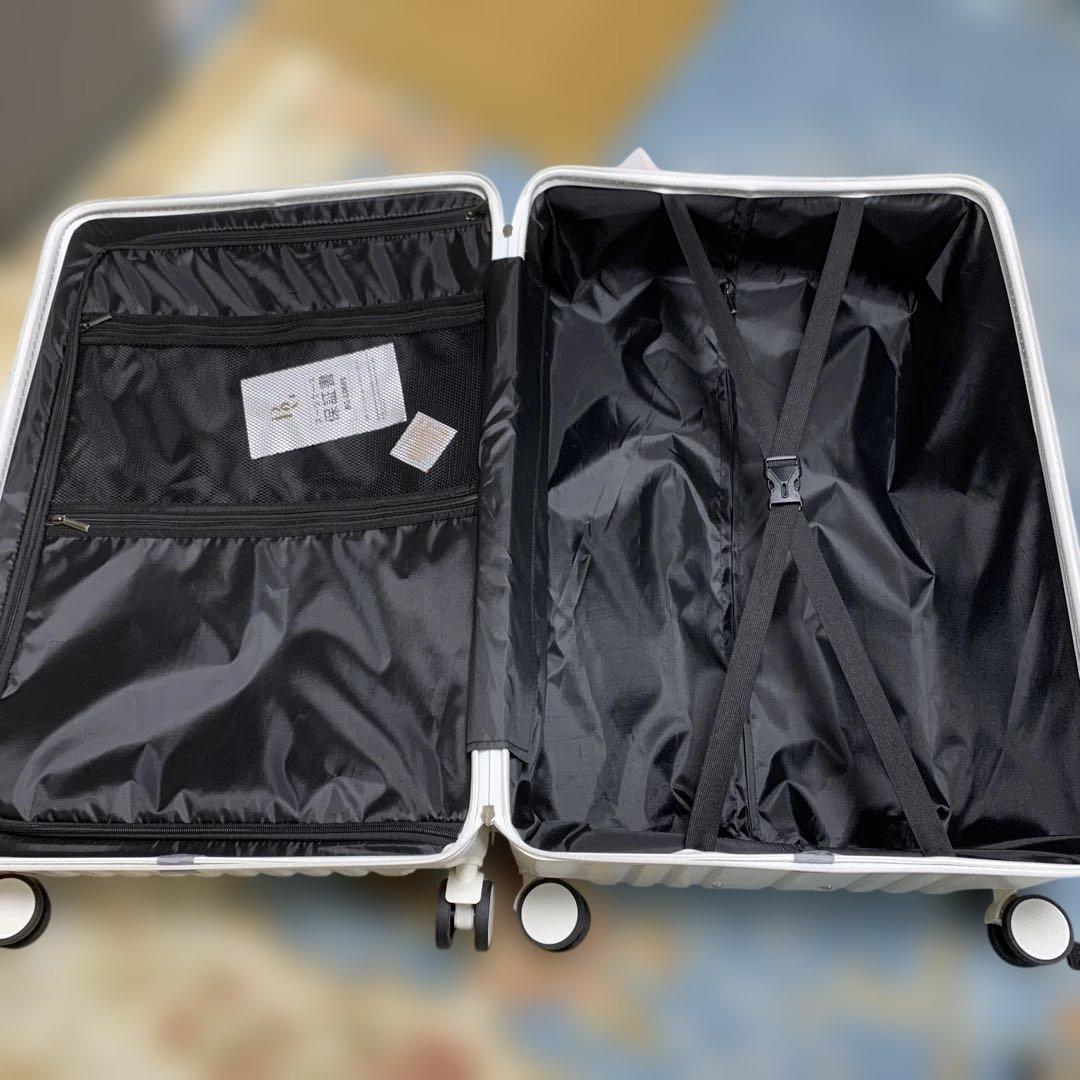 スーツケース キャリーケース 旅行 静音 カップホルダー付き USB充電ポート