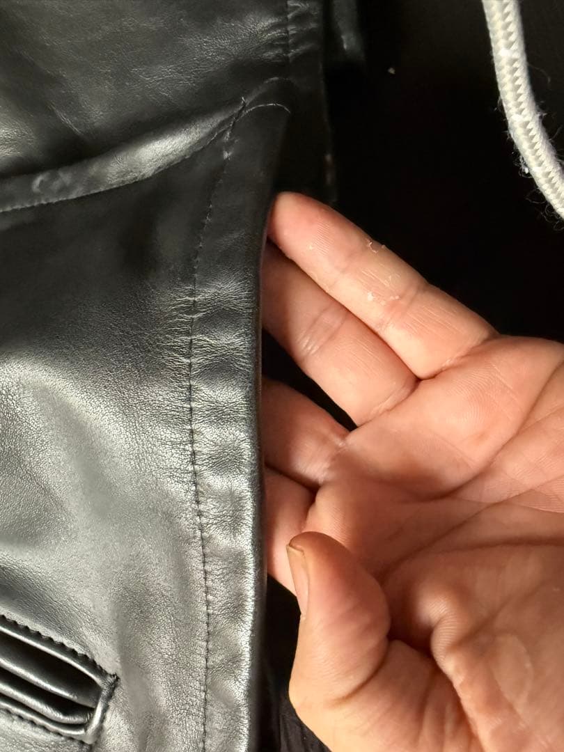 SCHOTT シングルライダース　トラッカージャケット　38