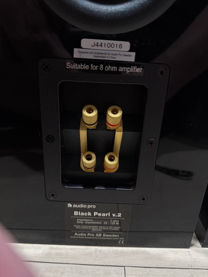 audio pro BLACKPEARL V.2 ペア