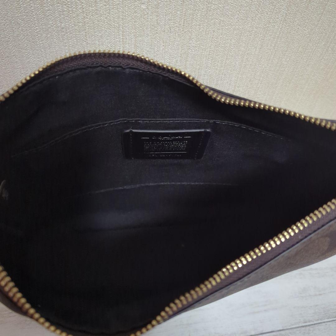 COACH　コーチ　ショルダーバッグ　ブラウン