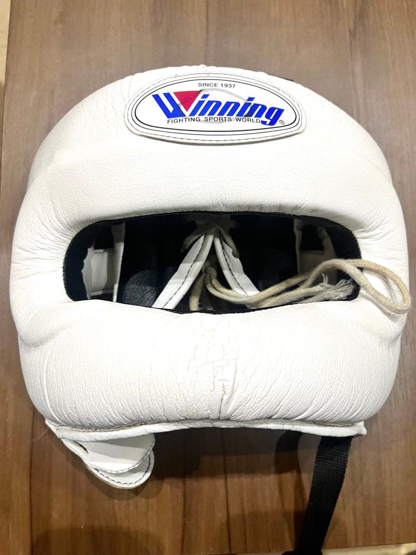 Winning ヘッドギア ホワイト　Mサイズ