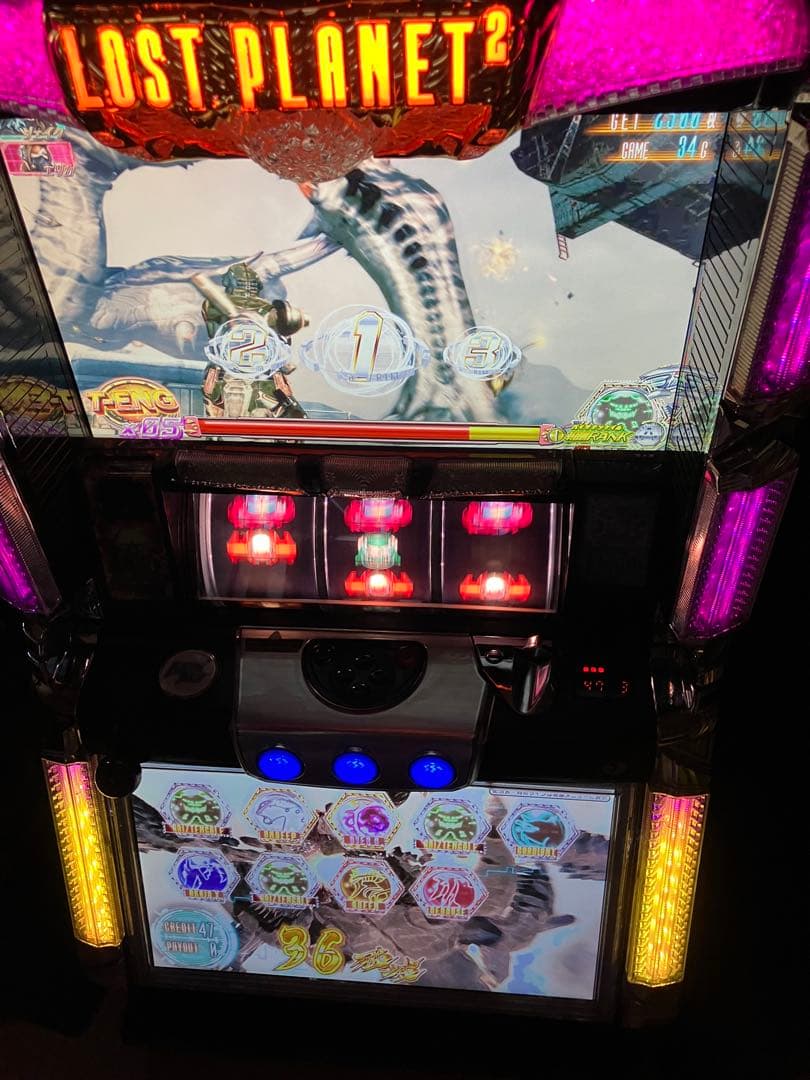 ロストプラネット2 パチスロ　実機　スロット　送料込み
