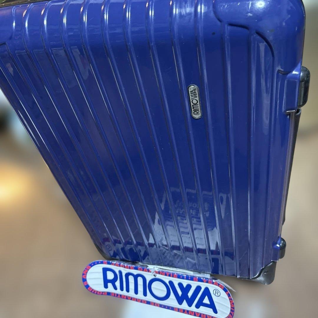 女性に！レアカラー廃盤品【ネイビー】RIMOWAリモワサルサ　機内持込可　補強済