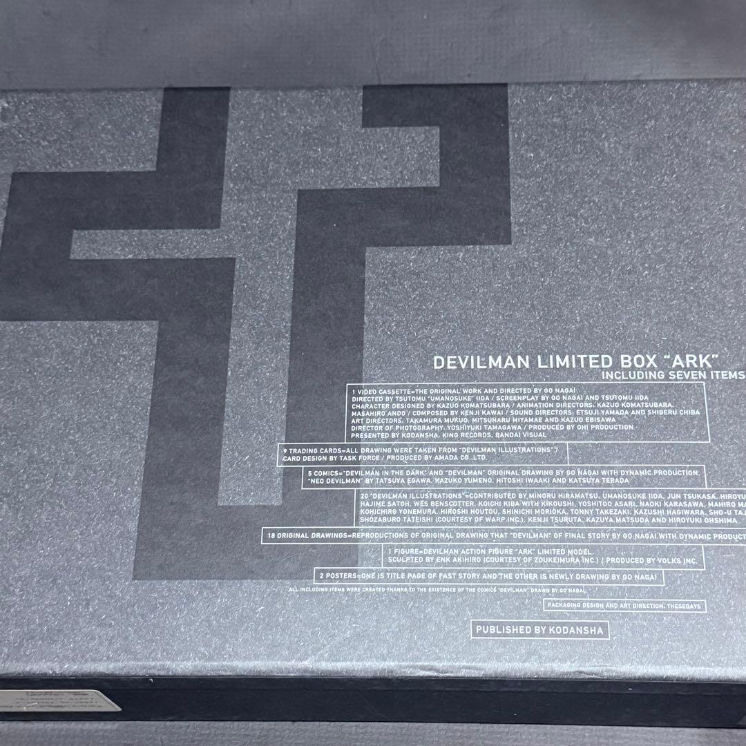 デビルマンARK 限定BOX クリアフィギュア未開封 DVD付 シリアルNo有り