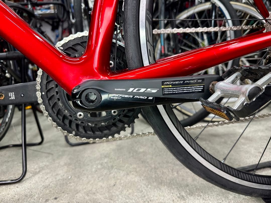 GIANT TCR ADVANCED 2 KOM基本分解発送送料無料！