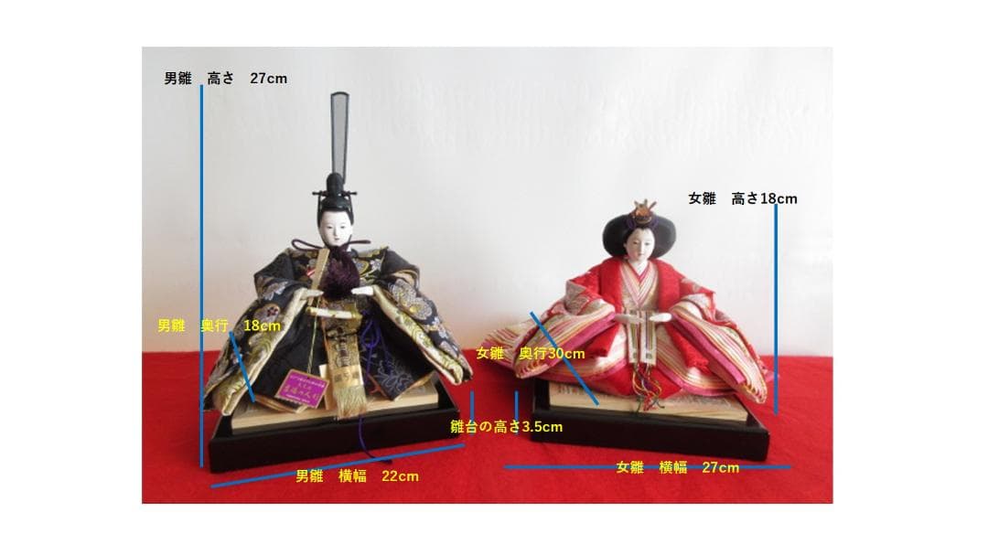 特別価格　吉徳大光　沈金蒔絵の高級台屏風　ひな人形