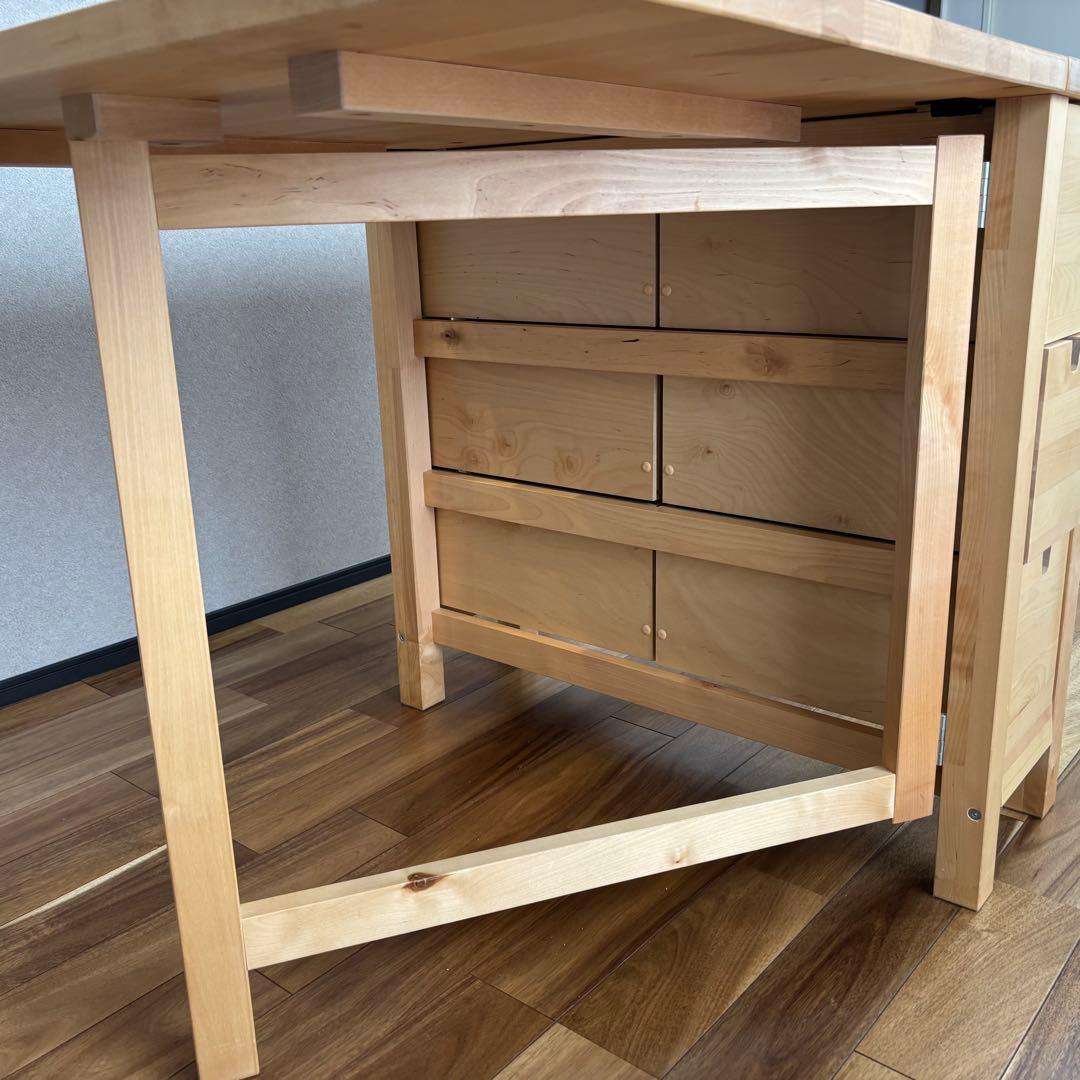 IKEA 折りたたみ ダイニングテーブル ノールデン NORDEN