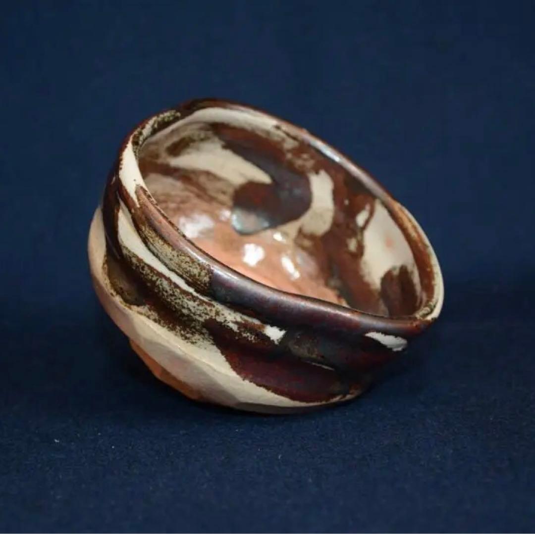 茶道具　御所丸写茶碗　表千家 堀内宗心宗匠書付「銘 唐錦」東湖窯 黄章洙 韓国