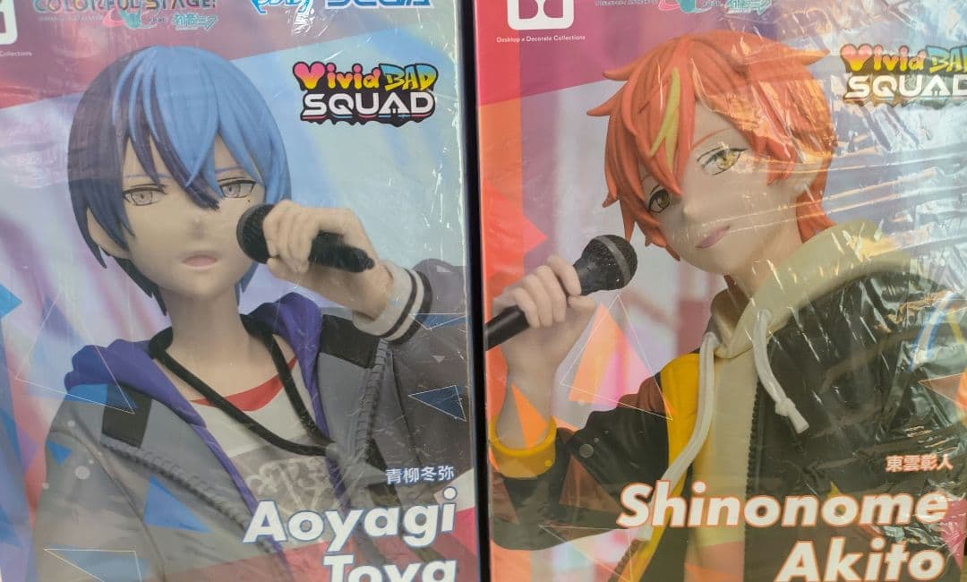 【プロジェクトセカイ　カラフルステージ！feat.初音ミク】フィギュア　8点