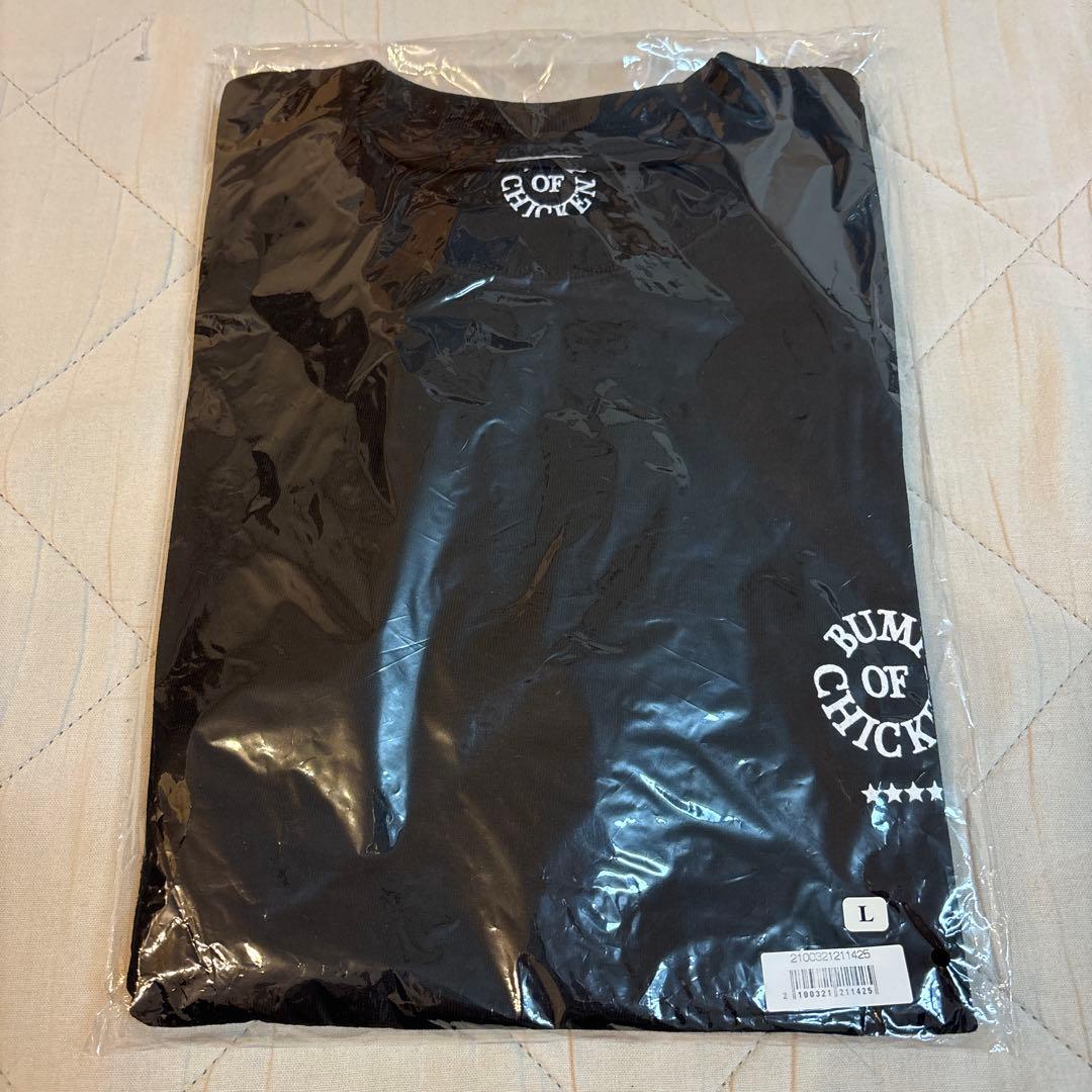 BUMP OF CHICKEN☆ロゴロンT黒L☆バンプオブチキン