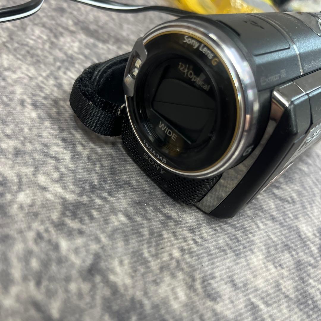 【動作確認OK】SONY　Handycam　HDR-PJ590V バッテリー２つ