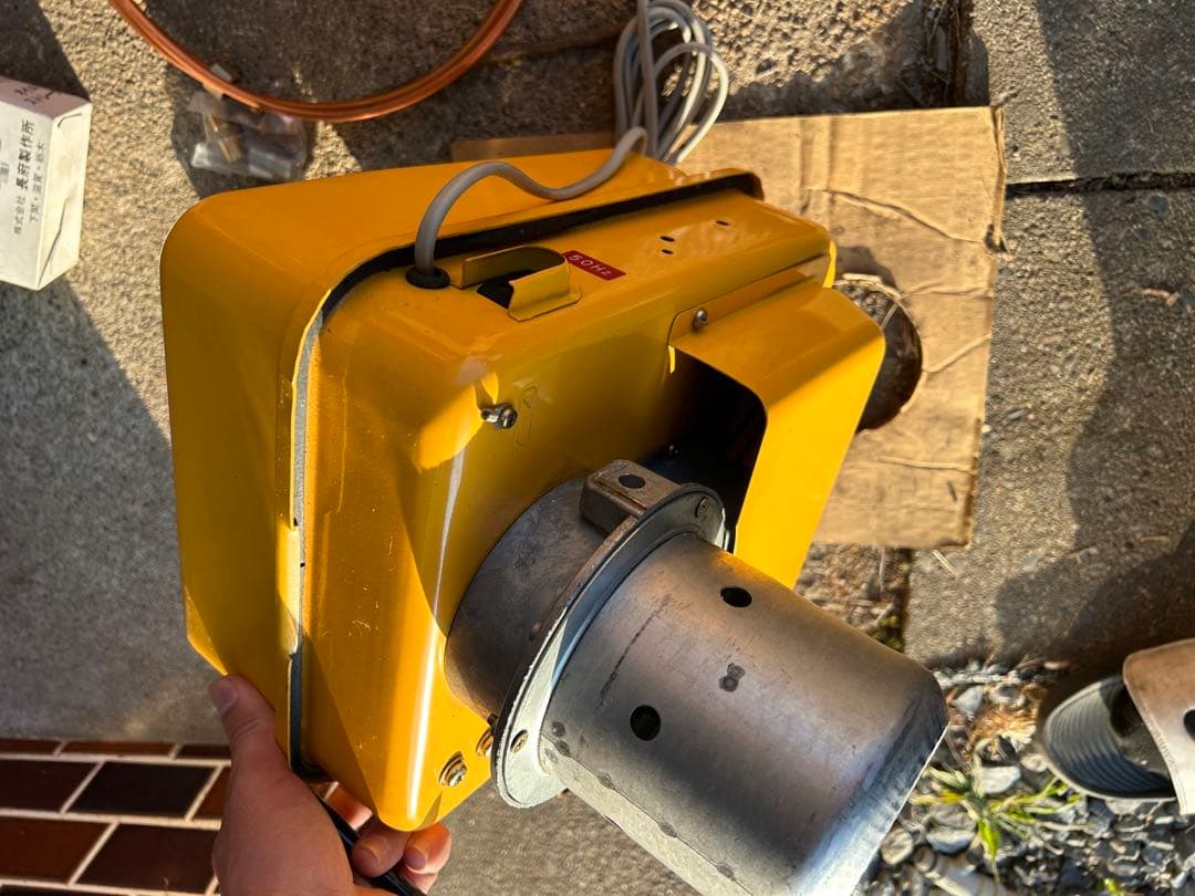 長府SBバーナー　BM-34H 静音バーナー　新品未使用　送料込み　風呂釜