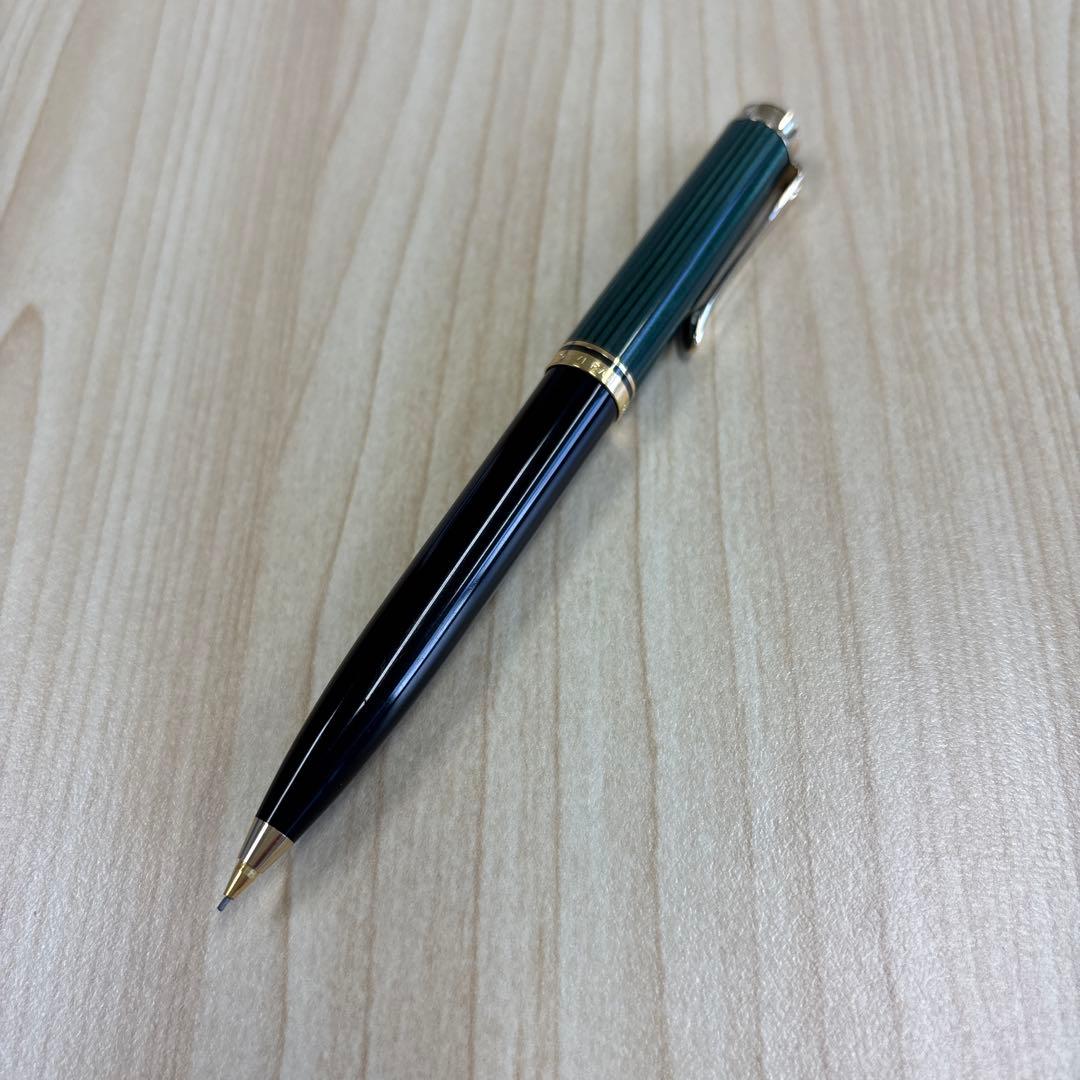 ペリカン スーベレーン　D600 シャープペンシル　0.7mm 緑縞