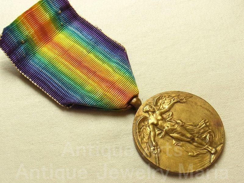 《m6464》ベルギー ヴィンテージ 勝利の女神 ブロンズメダル １９４０年代末