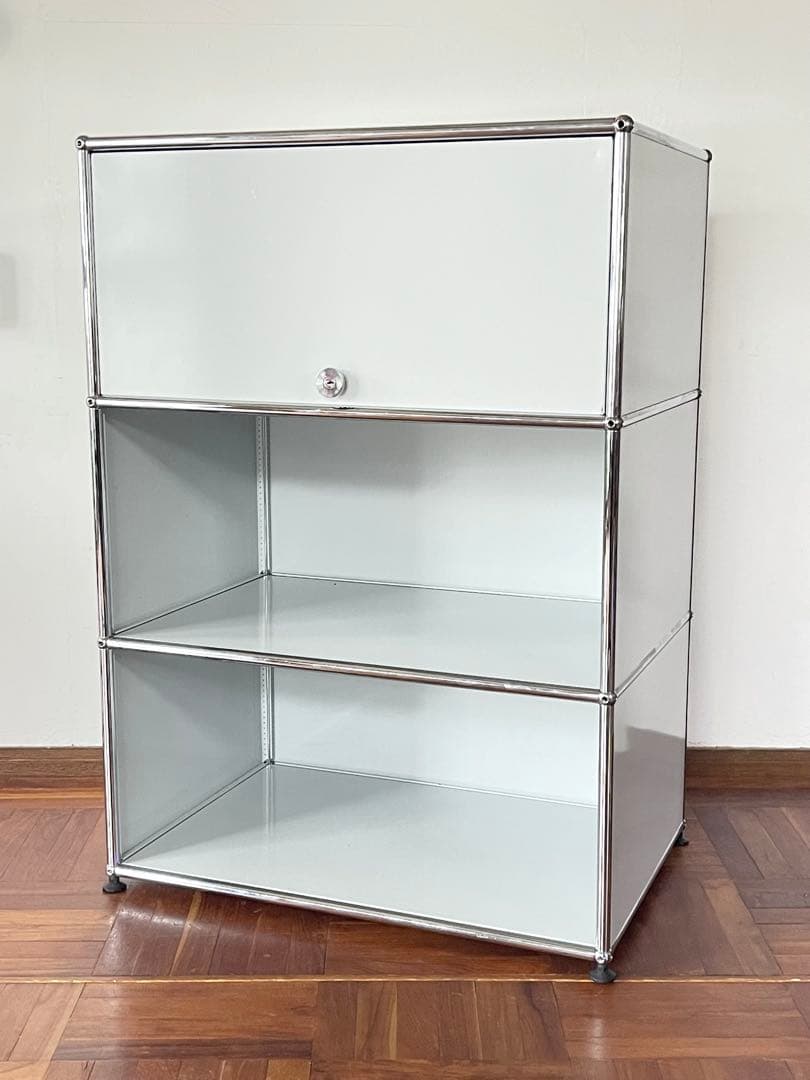 USM ハラー システム 1列 3段 フリップアップドア キャビネット