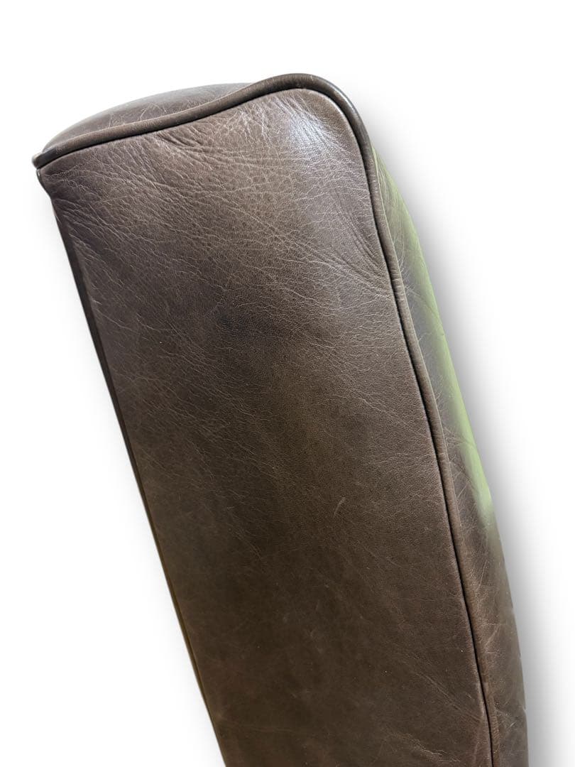 クラッシュゲート　シングル　ソファ　レザー　マック3 オイルレザー