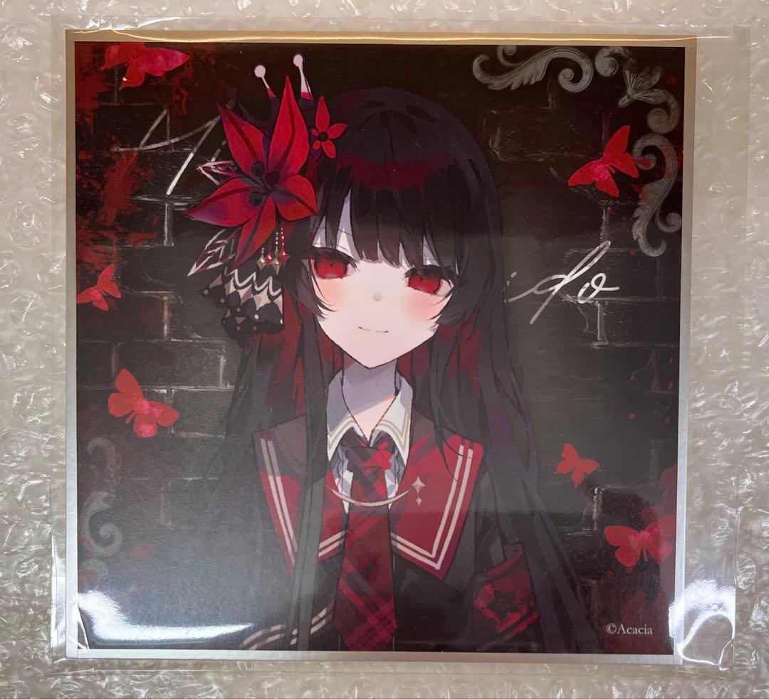 二階堂ヒロ　色紙　中国CF　まのさば