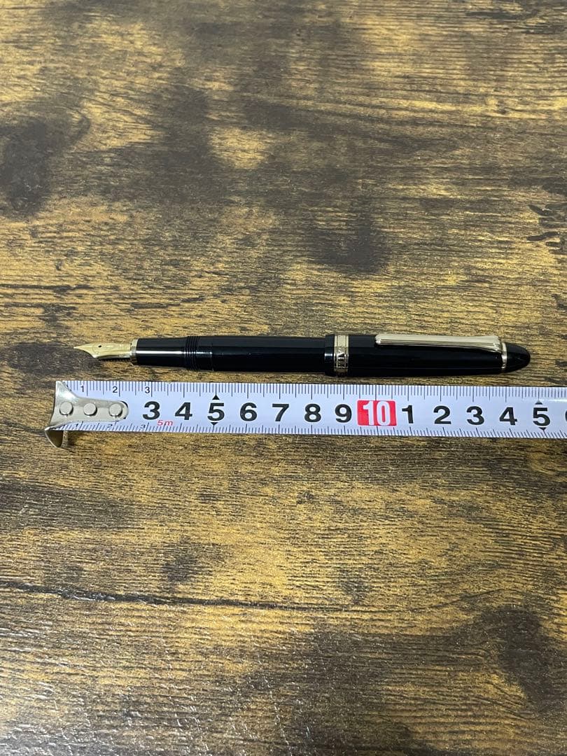 筆記確認＆洗浄済　セーラー　万年筆　プロフィット　21k ホワイトゴールド