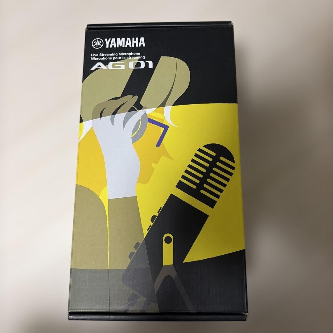 新品未使用YAMAHA ライブストリーミングマイク　AG01 BLACK