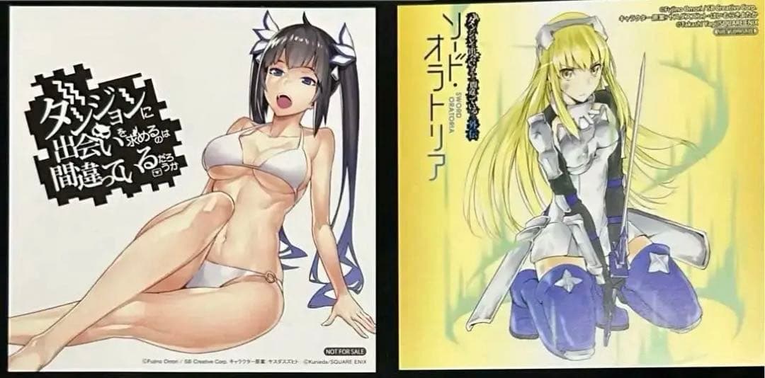 ダンジョンに出会いを求めるのは間違っているだろうか　特典　複製ミニ色紙　まとめ②