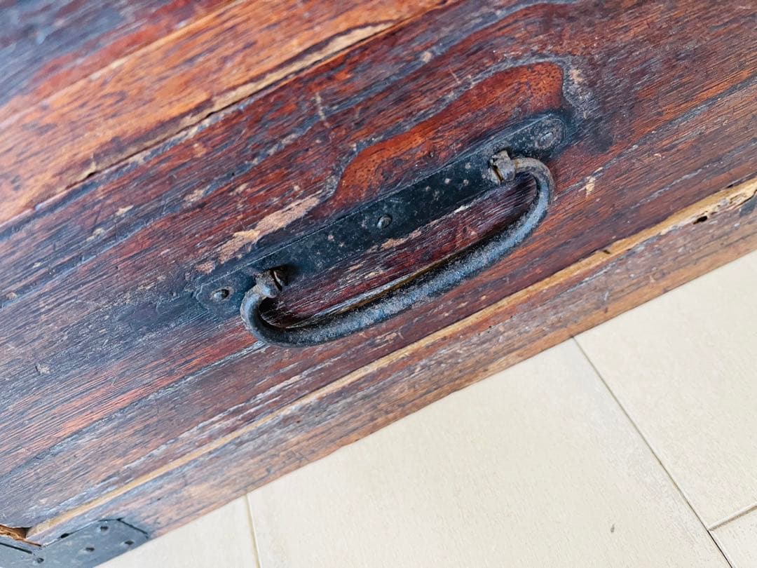 アンティーク　古い木味、テレビボード　テレビ台　ドロワー　サイドボード　薬箪笥