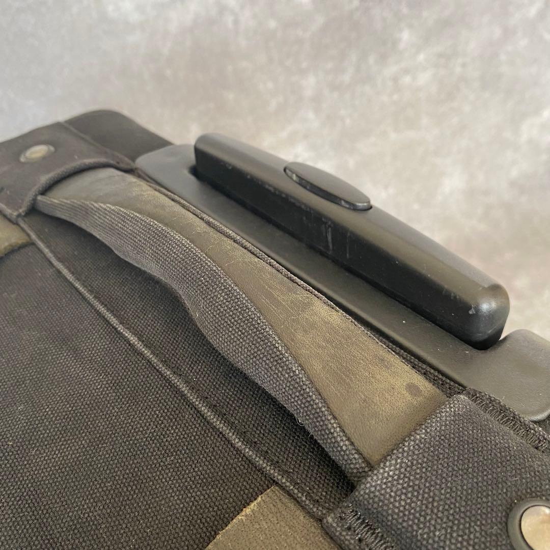 希少　レア　ディーゼル スーツケース　スタッズ　キャンバス　ブラック　y2k