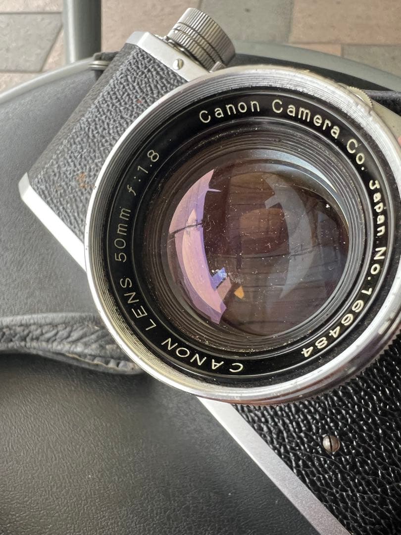 Canonレンジファインダーフィルムカメラ、レンズセット中古品