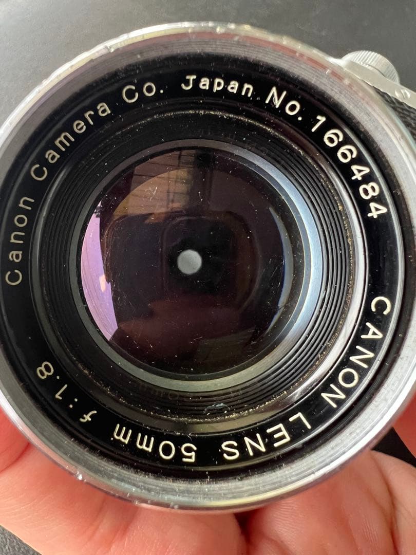 Canonレンジファインダーフィルムカメラ、レンズセット中古品