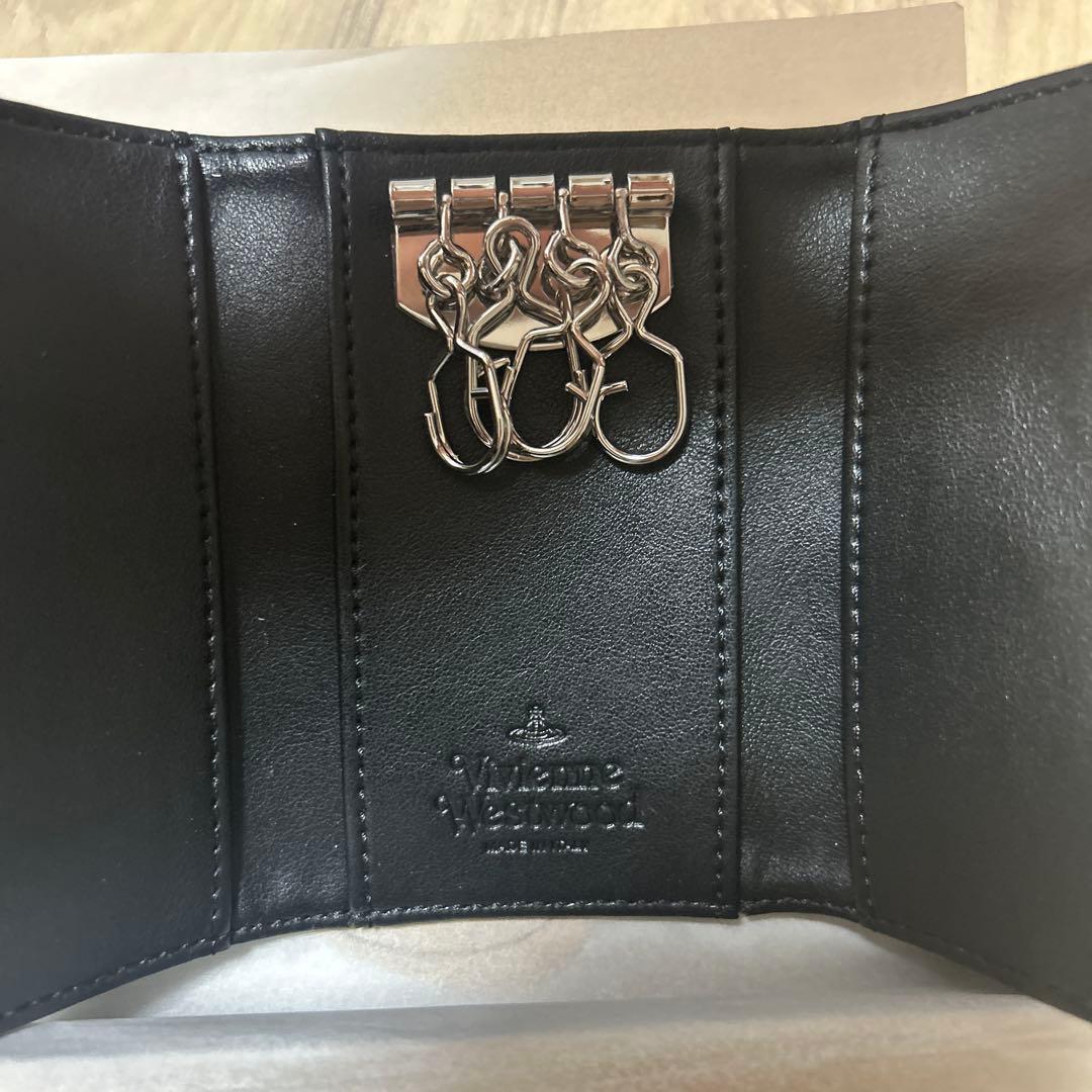 【12/24-1/4迄】VivienneWestwood ジャガード　キーケース