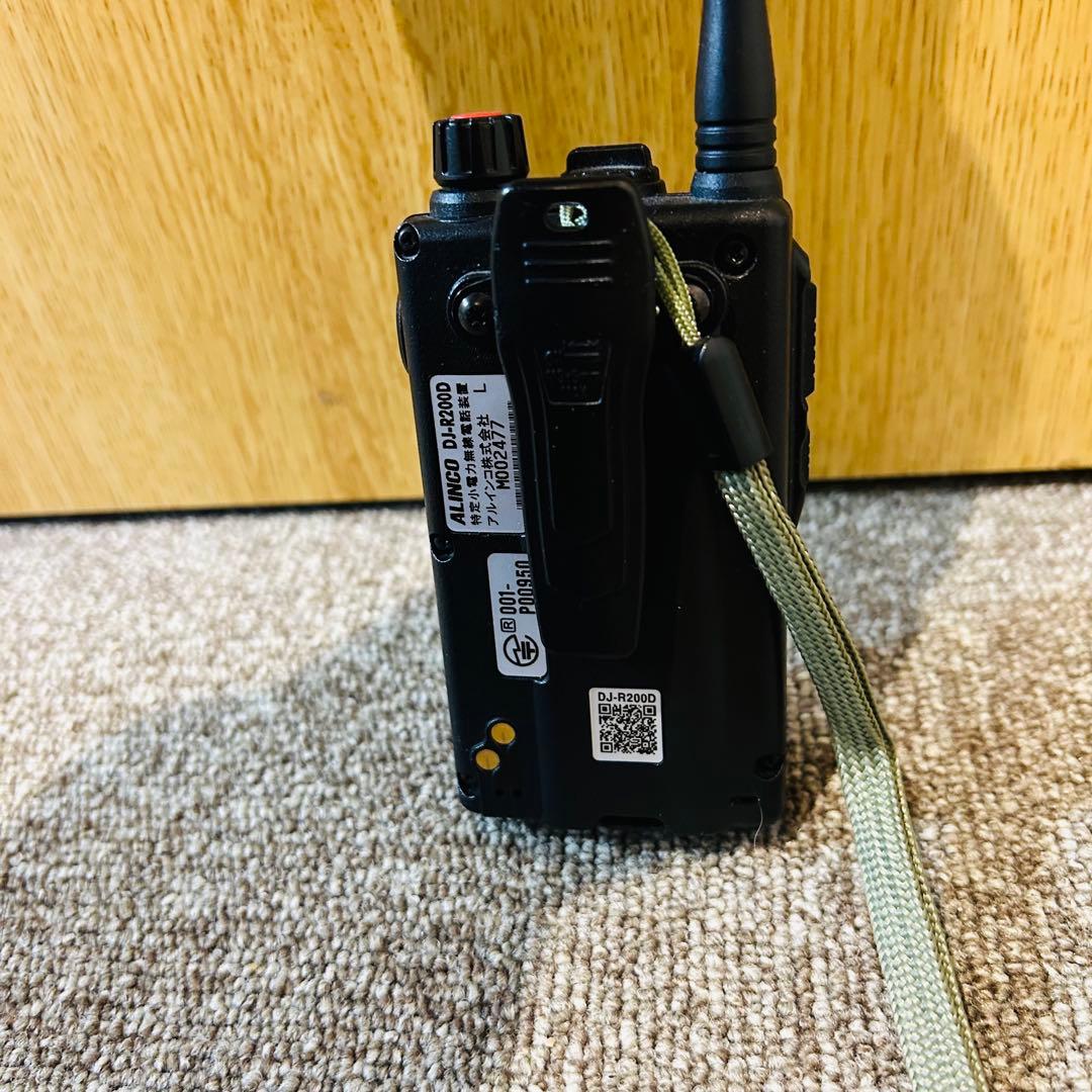ALINCO DJ-R200D 特定小電力無線　中継器機能付き