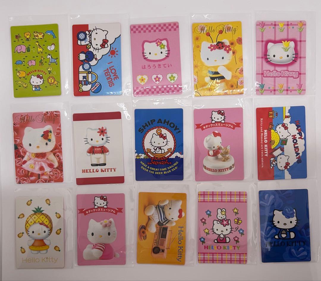 サンリオ⭐︎ハローキティ1999年コレクターズカード第2弾全125種