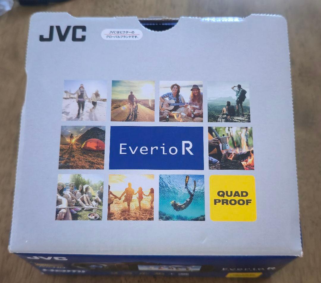 BK　JVC Everio RフルHD ビデオカメラGZ-R400-t