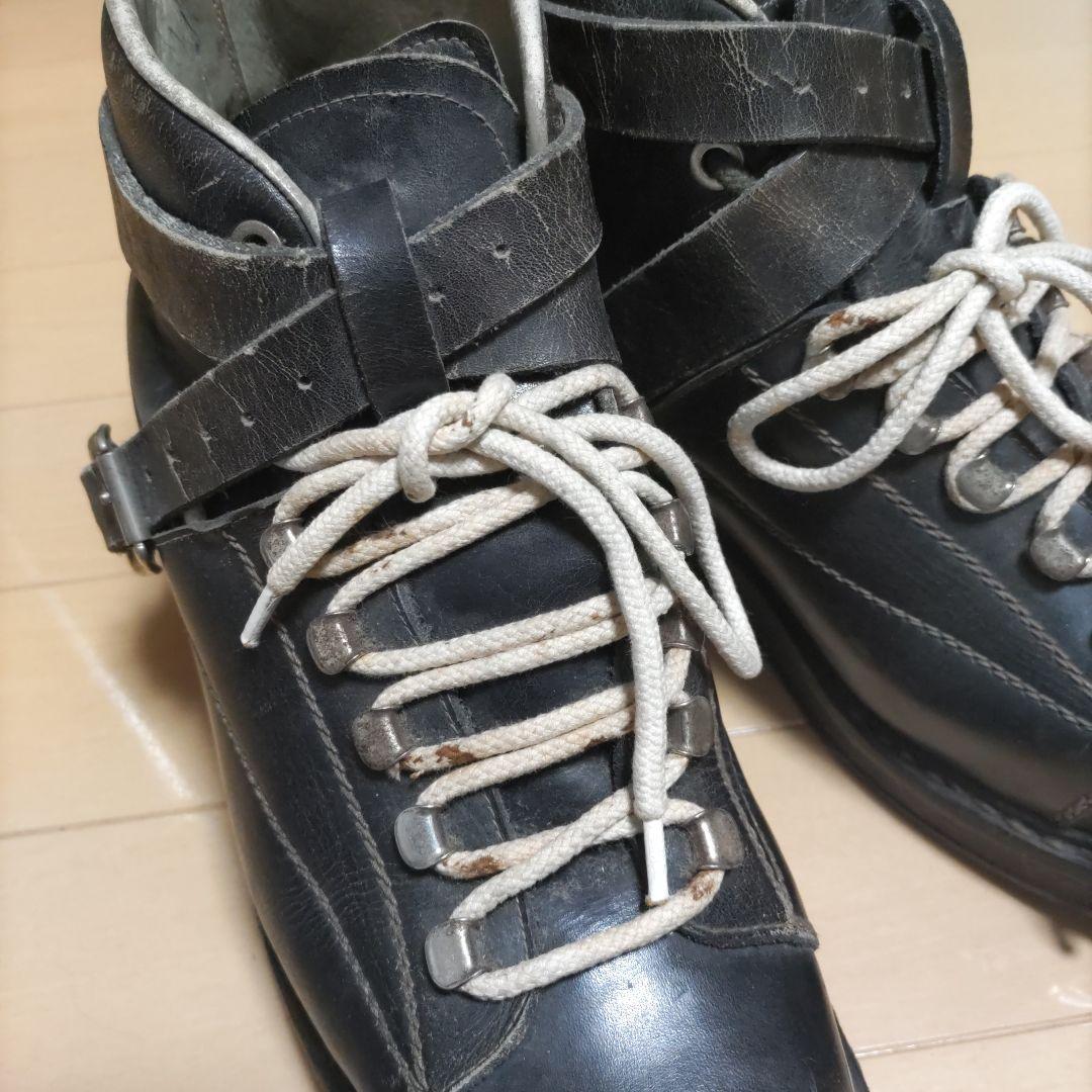 スキー靴　イタリア製　アンティーク　ヴィンテージ
