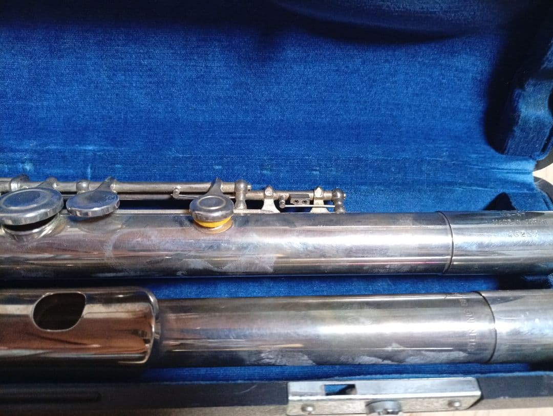 Pearl NS-97 フルート 本体 頭部　銀製