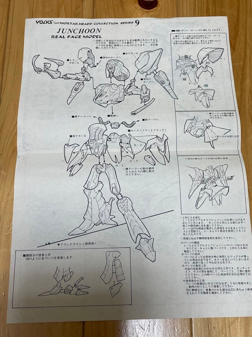 ボークス　1/100リアルタイプジュノーン