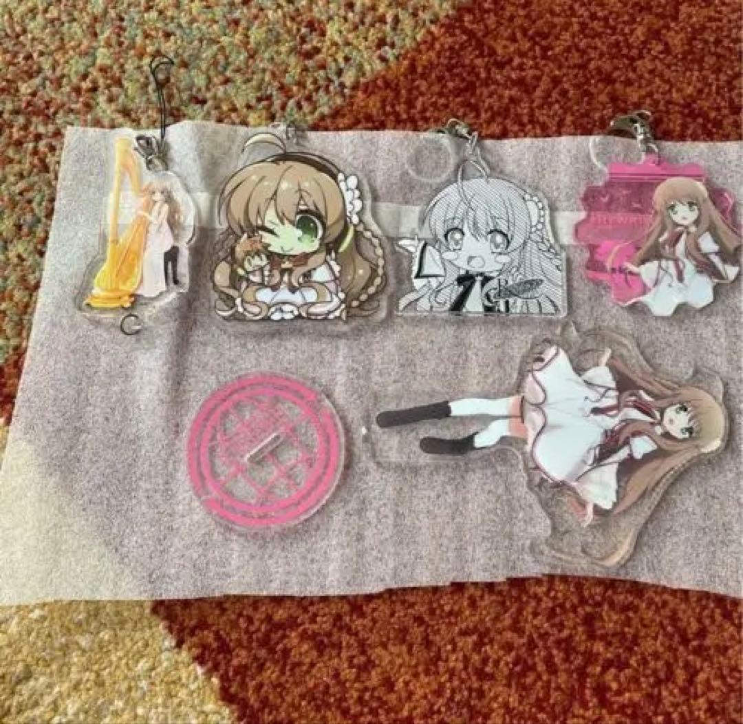 引退品 rewrite ラバーストラップ セット