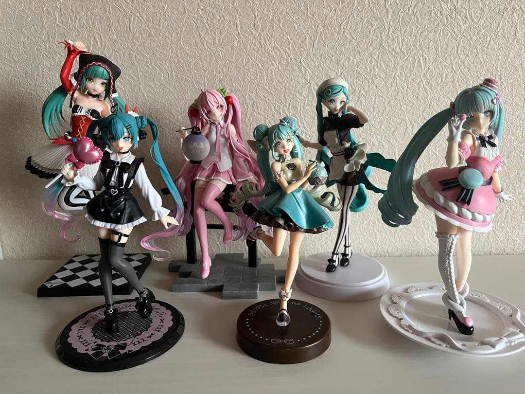 初音ミク　フィギュア　7体セット